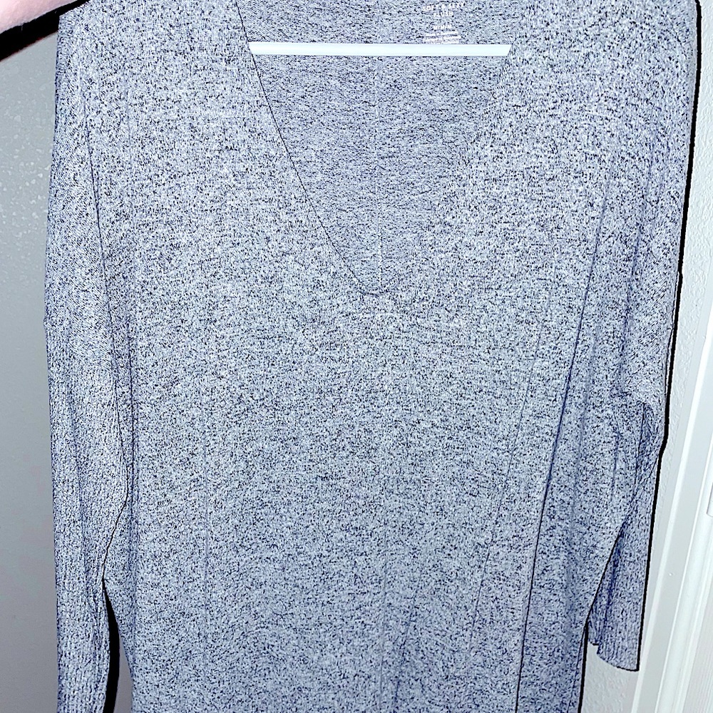 V Neck Sweater From American Eagle, Size M & Grey